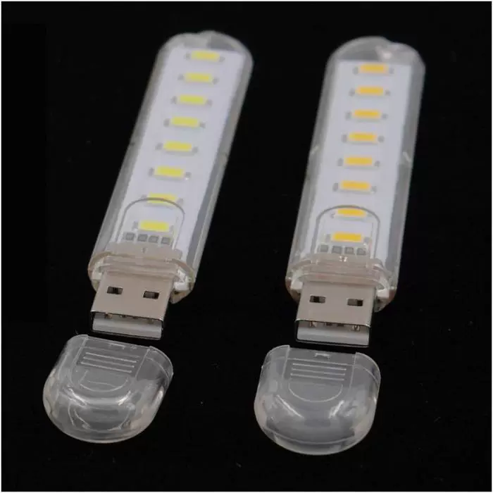 USB3LED 8LED đồ đạc đèn đọc ánh sáng đèn lồng ánh sáng ban đêm cầm tay ánh sáng trắng vàng - USB Aaccessories quạt usb để bàn