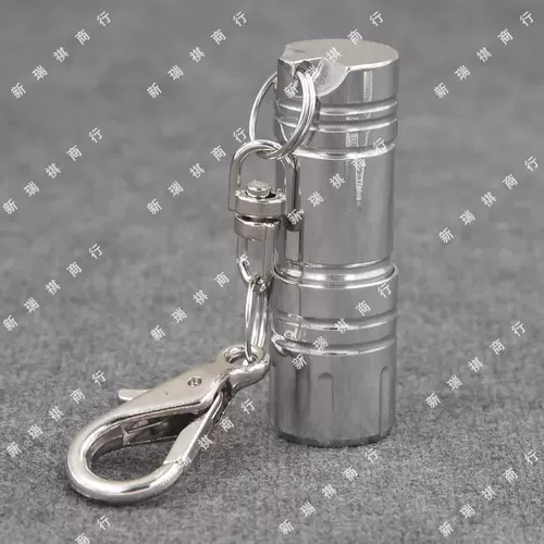 MantaRay CREE XPG2 Mini из нержавеющей стали, USB, прямая зарядка, встроенный аккумулятор, карманный брелок-фонарик