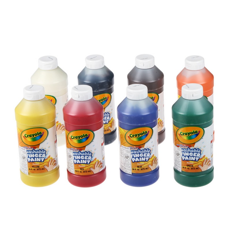 Crayola American painted with washable finger painted paint 16 oz 55-1316