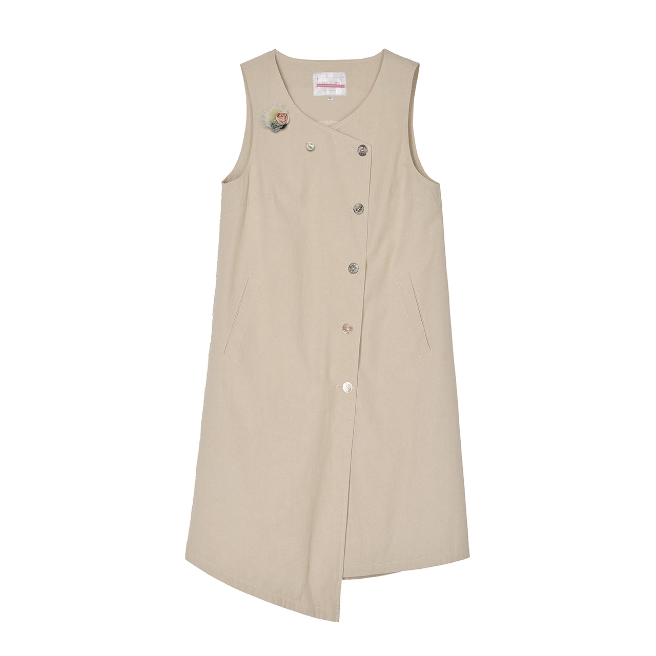 Débardeur chaud pour femme en Coton - Ref 3177772 Image 5