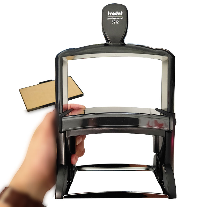 Zhuda Troat 5212 heavy-duty tipping bucket print large paragraph text print 116X70mm text picture ten thousand times stamp