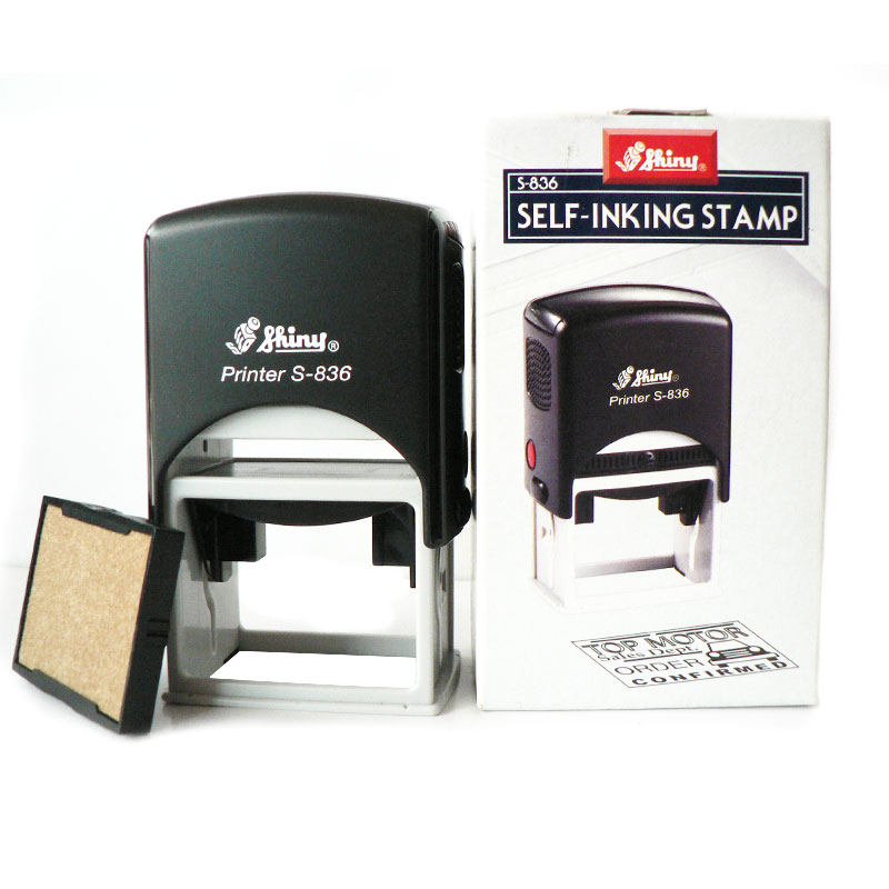 shiny Sony S-836 built-in printing desk stamping convenient and controlled set aside file chapter automatic oil oil ten thousand Chapter