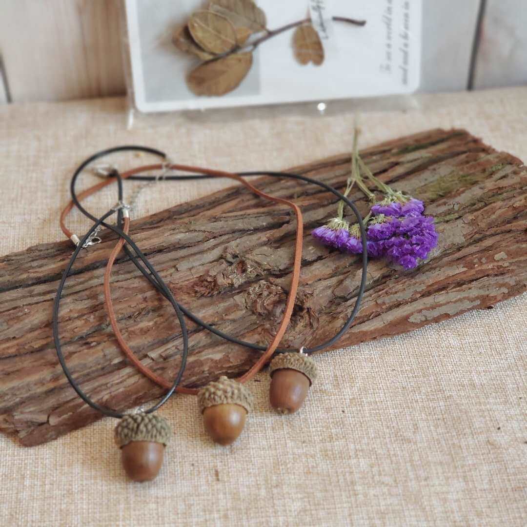 DIY hand work accessories pure natural oak oak arts dry flower dried fruit pendant web shop Filming Props