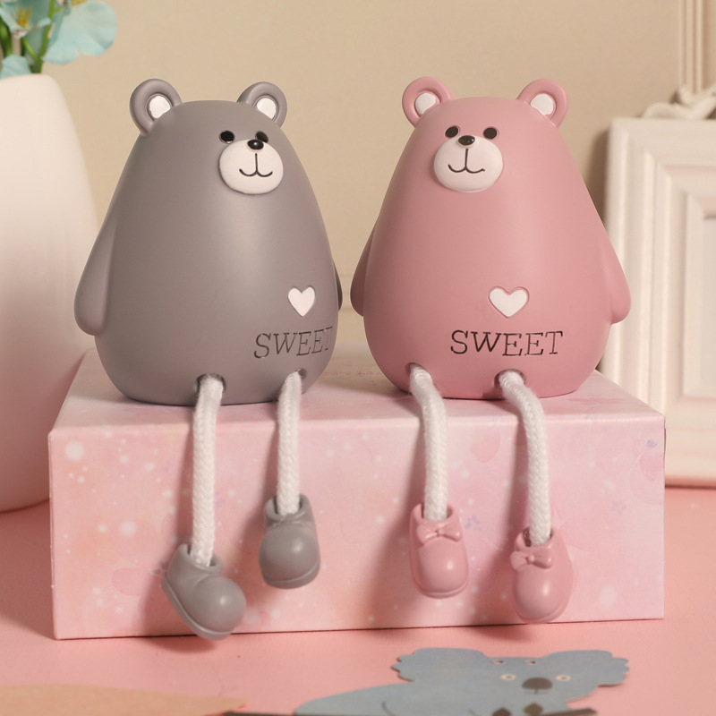 Creative Cute Children Rooms Boys Boys Bedrooms Bedside Decorations Desk Small Pendulum for furnishing presents