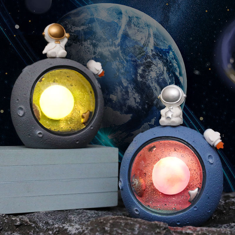 In space star lamp desktop decorated atmosphere lights boy creative gift planetary nightlight