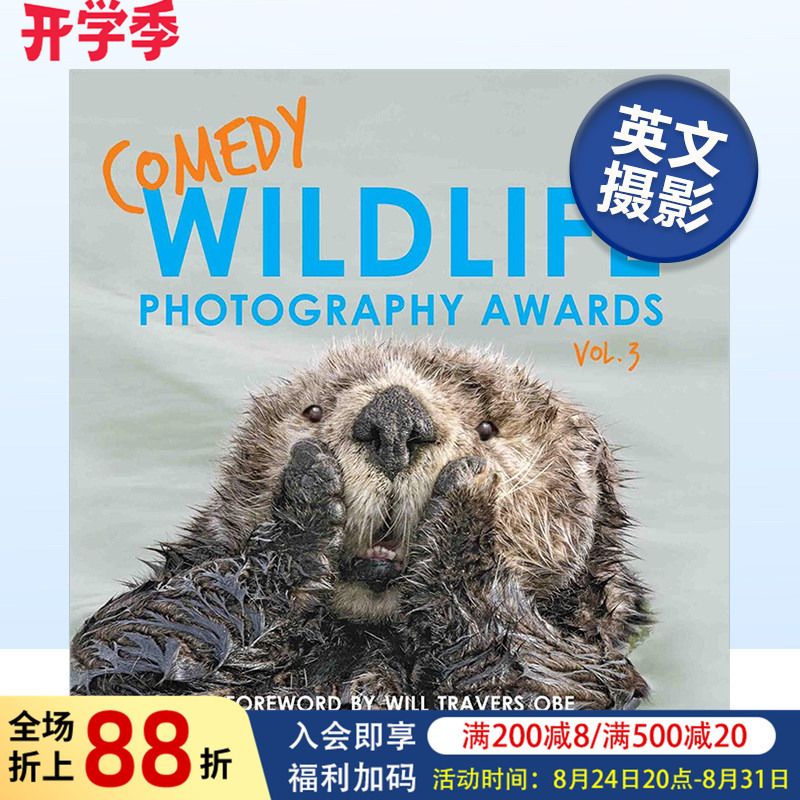 [in Stock] 3 Comedy Wildlife Photography Awards (3) Hardcover English Original Photography Collection Book Imported Artwork Collection