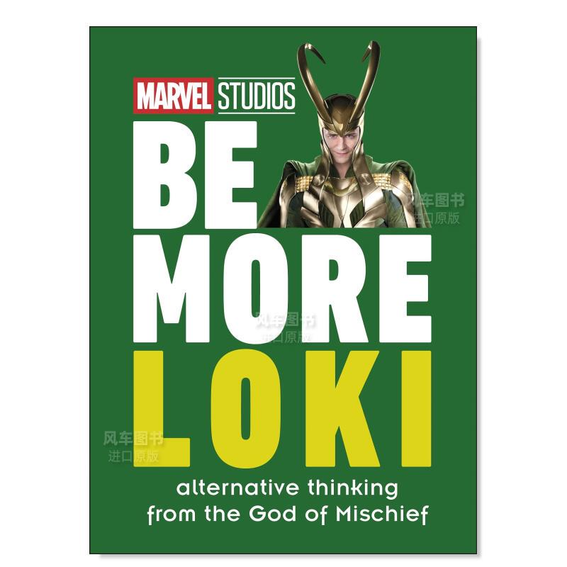 [in Stock] Dk Marvel Studios' Loki: the Alternative Thinking of the God of Mischief Marvel Studios Be More Loki English Original Loki Personal Photo Album Art Design Guide Book Hardcover