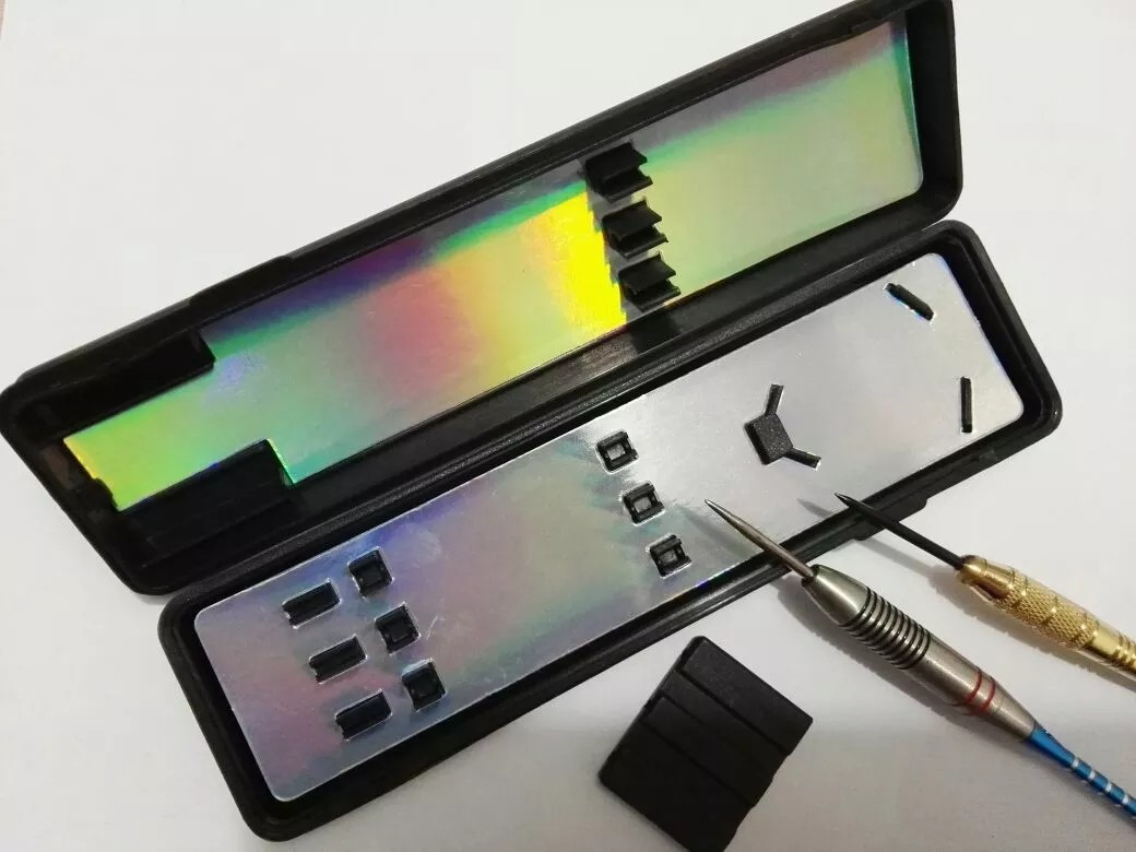 High-end thick Darts dart box Simulation leather dart set + dart seat dart bag soft and hard dart universal