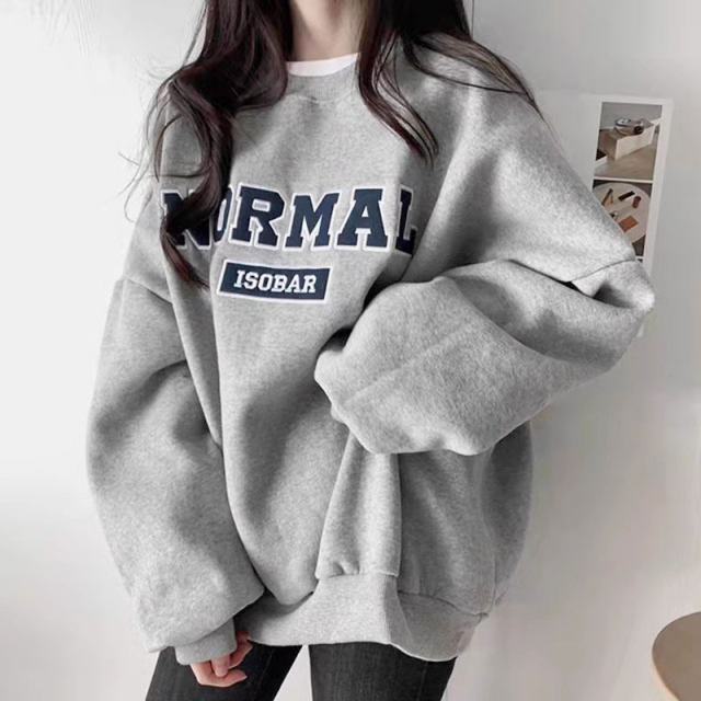 Women's loose Korean style ins trendy sweatshirt top