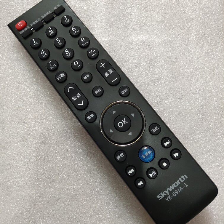 Original Skyworth TV remote control YK-69JA-1 suitable for Skyworth TV 32E59RM E330E E300E