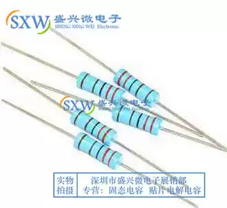 1W gold Film Resistor 36K precision 1% five-color ring metal film complete specifications