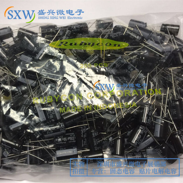 Ruby in-line electrolytic capacitor 10V1000UF volume 10X12 5 YXA series original