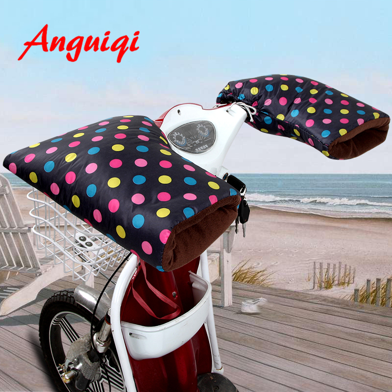 Electric car gloves winter cotton to cover battery locomotive protective gloves waterproof and warm windproof for men and women