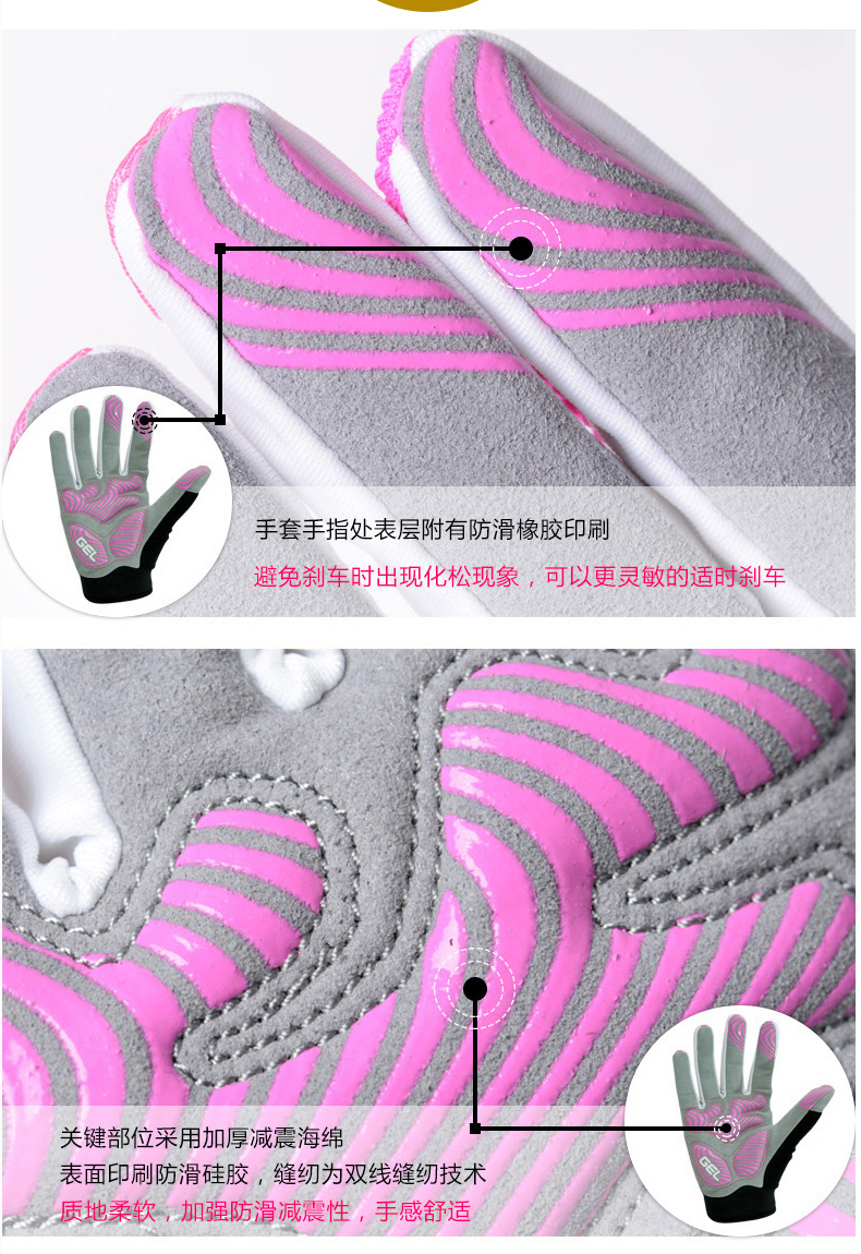 Gants de cyclisme mixte HANDCREW - Ref 2247455 Image 22