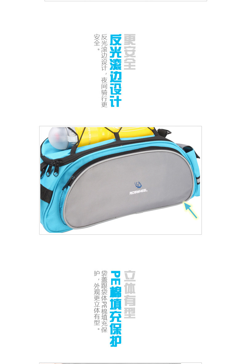 Sacoche pour vélo ROSWHEEL - Ref 2231702 Image 17