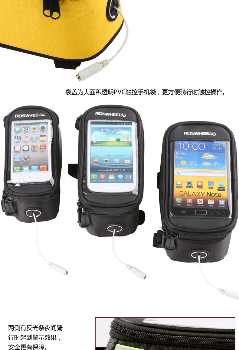 Sacoche pour vélo mixte ROSWHEEL - Ref 2211583 Image 22