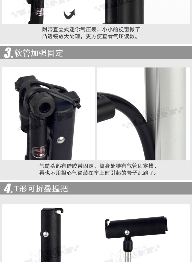 Pompe à vélo BETO - Ref 2389889 Image 7