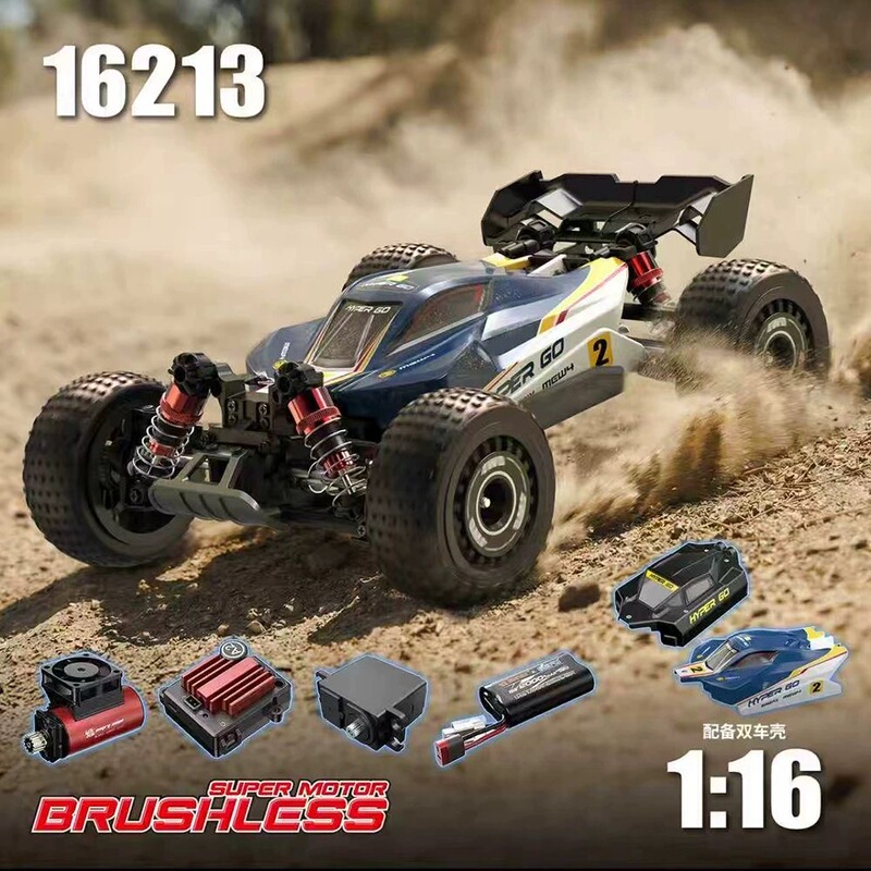 Meijiaxin 16213 16212 Brushless Motor Remote Control Car Four-Wheel Drive Brushless Racing Off-Road Big-Wheel Remote Control Car Rc
