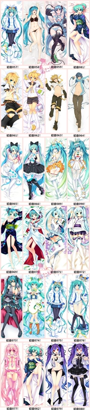 Tương lai cuộc sống có kích thước gối tuyết Hatsune miku Hatsune anime đứng về phía các trường hợp gối hình chữ nhật đệm cơ thể - Trở lại đệm / Bolsters gối tựa lưng cho bà bầu