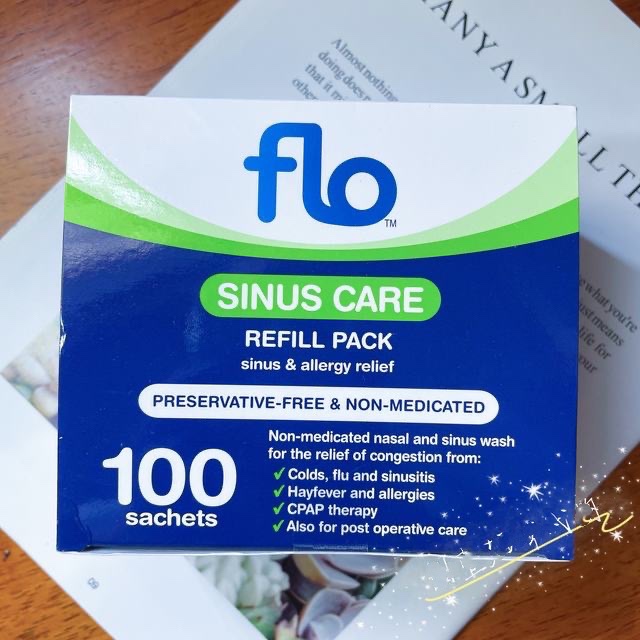Australian Flo Sinus Care Nasal Wash Salt Nasal Irrigation Refill Salt Pack for Children and Pregnant Women Sinus Cleaning 100 Bags Australian Flo Sinus Care Nasal Wash Salt Nasal Irrigation Refill Salt Pack for Children and Pregnant Women Sinus Cleaning 100 Bags