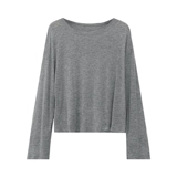 Легкий и тонкий лонгслив, весенняя летняя мягкая базовая футболка, изысканный стиль, защита от солнца