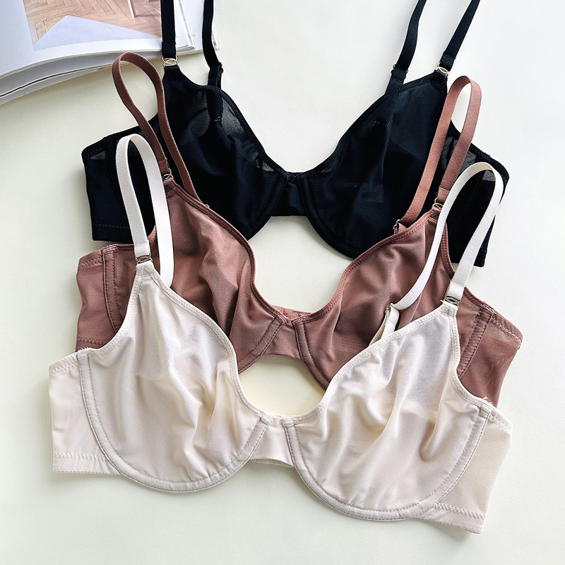 Foreign Trade European and American Large Size Ultra-Thin Cup Underwire Bra for Women, Comfortable, Seamless, Sexy Lingerie, Large Bust Minimizing Bra Foreign Trade European and American Large Size Ultra-Thin Cup Underwire Bra for Women, Comfortable, Seamless, Sexy Lingerie, Large Bust Minimizing Bra