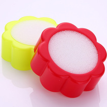 Deli Sponge Tank 910 Office Financial Supplies Round Money Counting Hand Wet Device Water Dip Tank High Quality Sponge