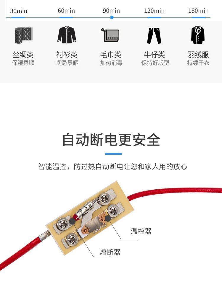 Сушилка для одежды 厂家夏晴大型商用双主机大功率干衣机烘干机烘被超大容量衣柜