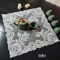 European lace table cloth mat napkin tea tray tea set telephone microwave oven bread machine cover towel dust cloth accessories