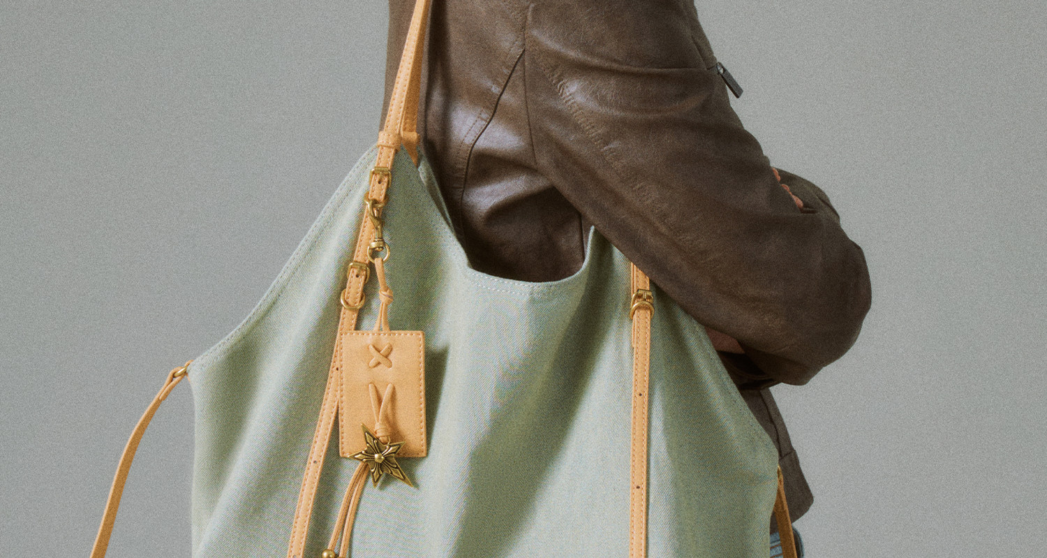 JACD Relaxed Denim Tote Bag