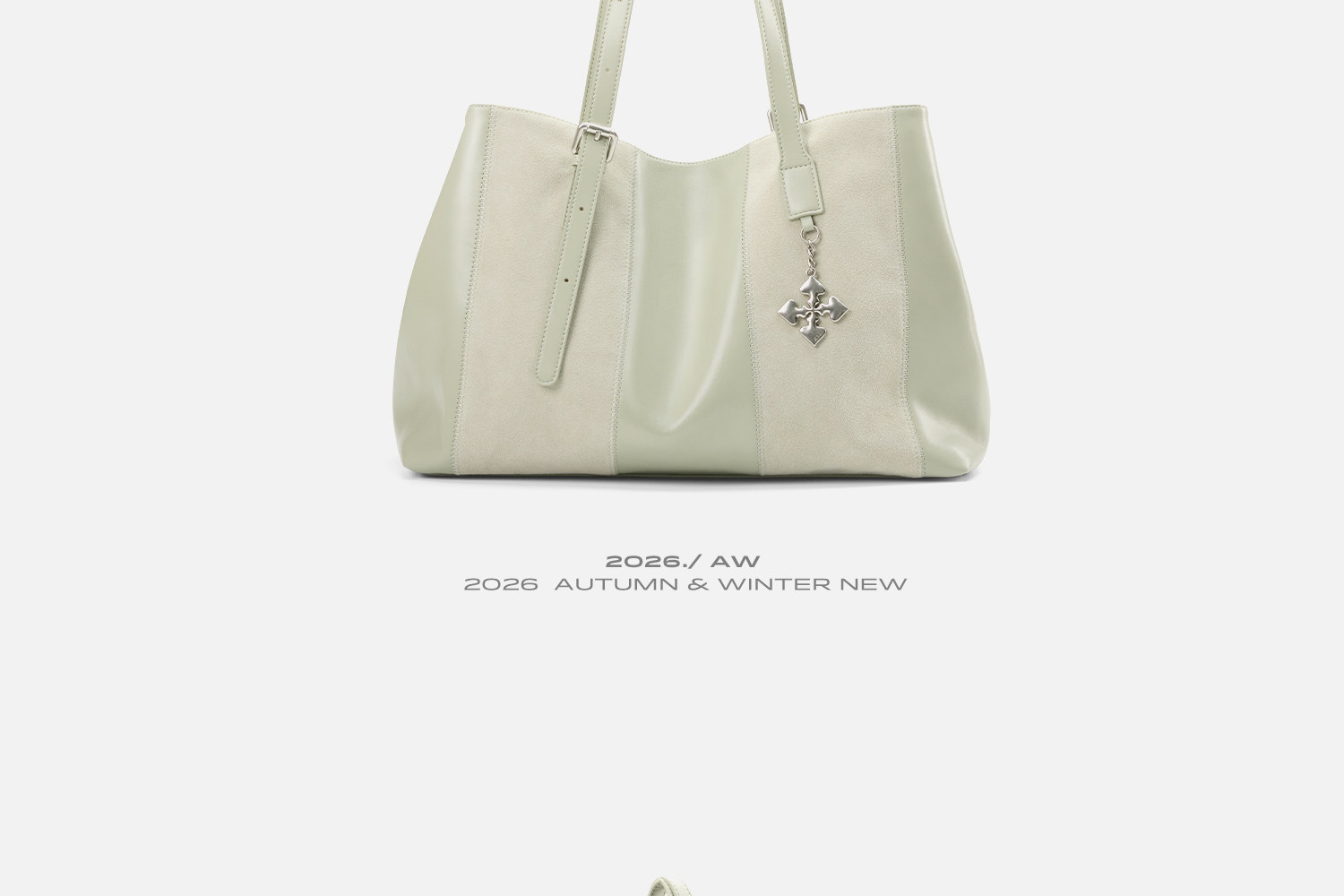 JACD Cardamom Green Leather Tote Shoulder Bag