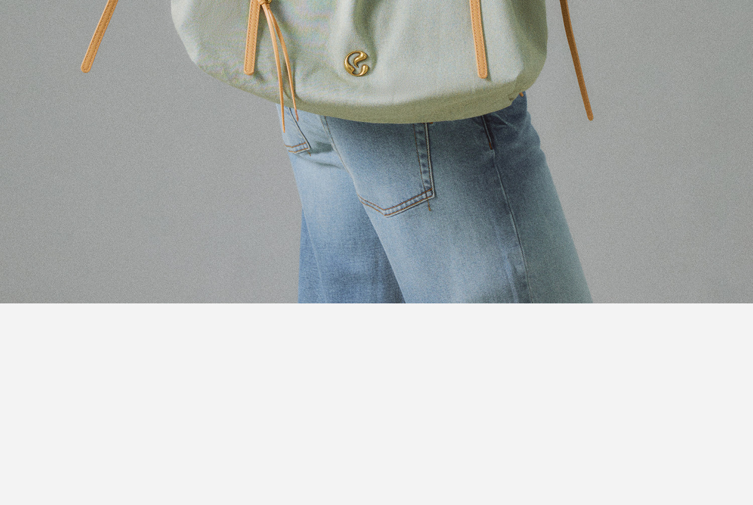 JACD Relaxed Denim Tote Bag