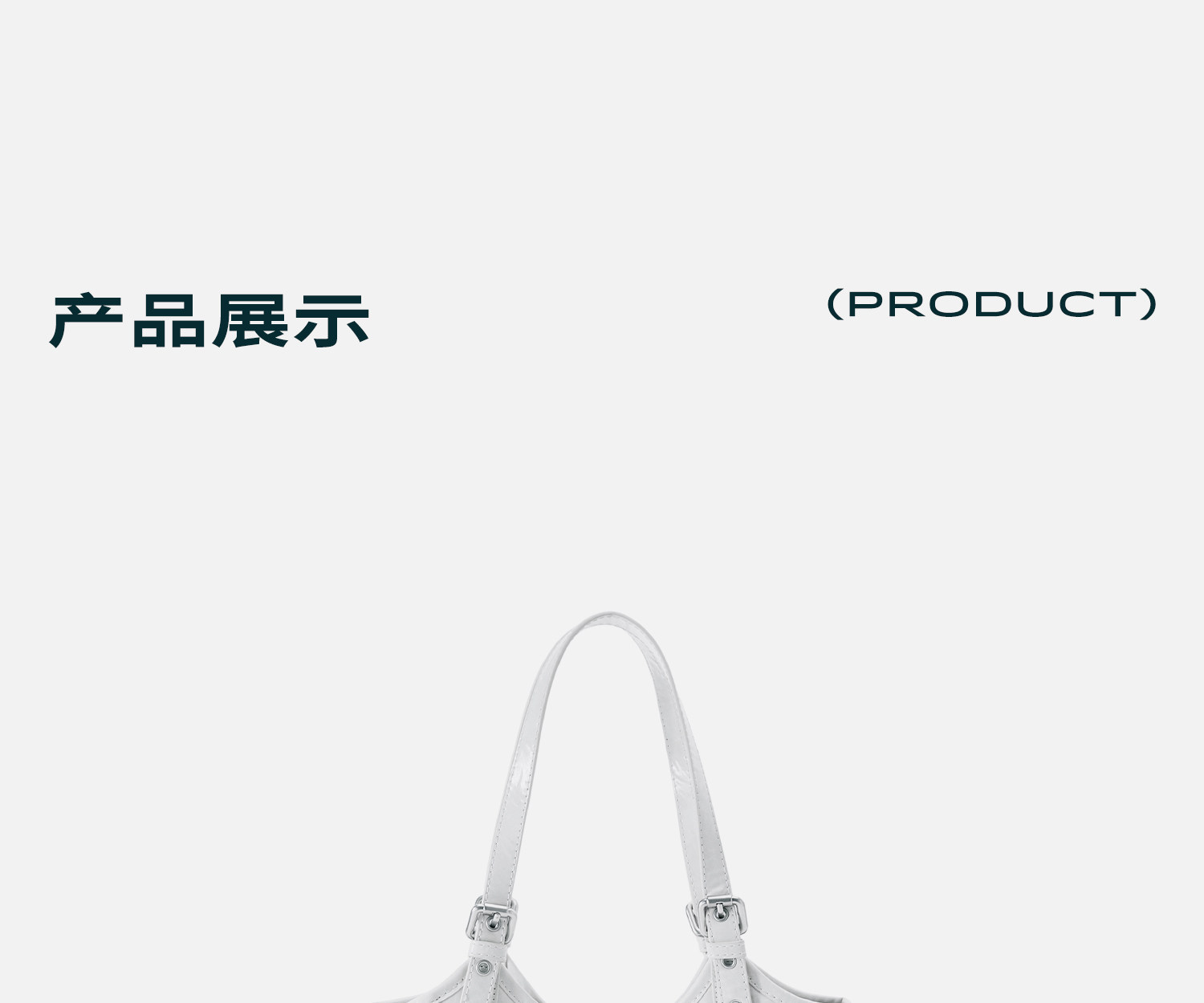 JACD White Quilted Synthetic Leather Crossbody Bag