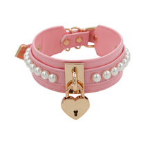 BAY High-end Customised Small Pearl Loving Lock Collar Loretta Series