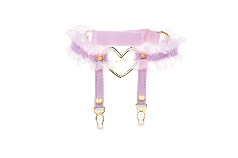 BAY tay làm ngọt ngào, mềm mại, dễ thương, em gái, Harajuku, larter garter dây nịt bít tất nam co dãn