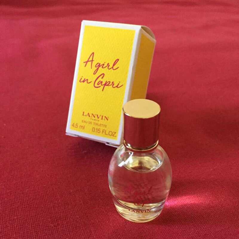 Lanvin a Girl in Capri Capri Girl Q Version Any Three 4.5ml Lanvin a Girl in Capri Capri Girl Q Version Any Three 4.5ml