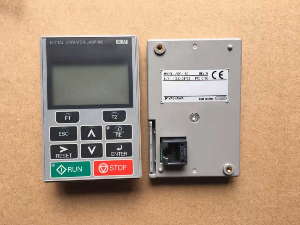 The new Yaskawa A1000 H1000 series inverter Chinese LCD operator panel JVOP-180