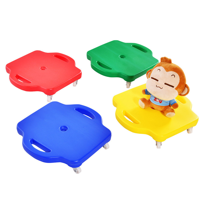 Rice Rice Grain Young Children's Garden Toy Hand Scooter Sensory Integration Training Equipment Square Scooter Square Scooter