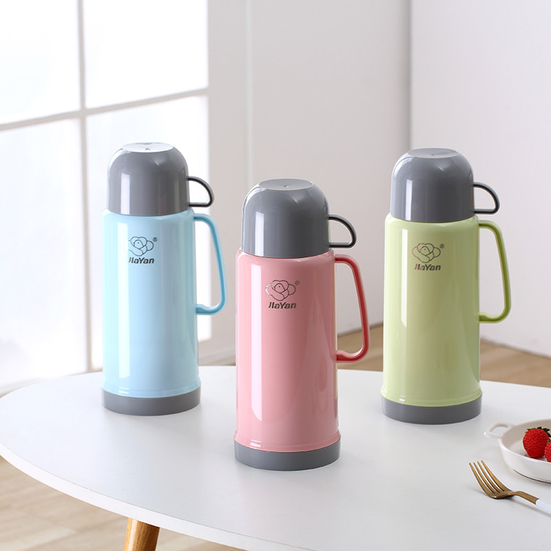 Jiayan children's thermos pot portable household thermos mini glass liner hot water kettle thermos bottle