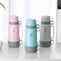 Jiayan hot water bottle household thermos bottle dormitory boiling water bottle large capacity warm pot student glass liner office
