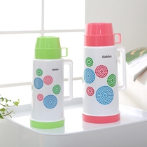 Jiayan glass liner thermos bottle Chinese medicine pot children Students small hot water kettle water bottle seal leak-proof