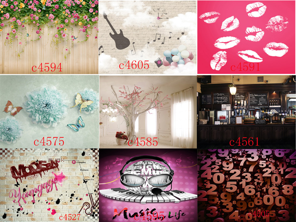 YY anchor background high-end warm network soft bag female anchor background 3D high-definition curtains cute doll shaking cloth