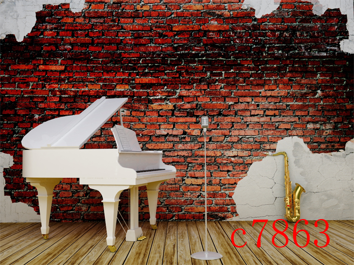 3dYY主播直播背景布录音棚豪华舞台背景布快