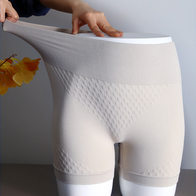 Safety pants women's anti-walking light summer without curbside high waist to receive a small belly powerful increase with overweight mm200 catty