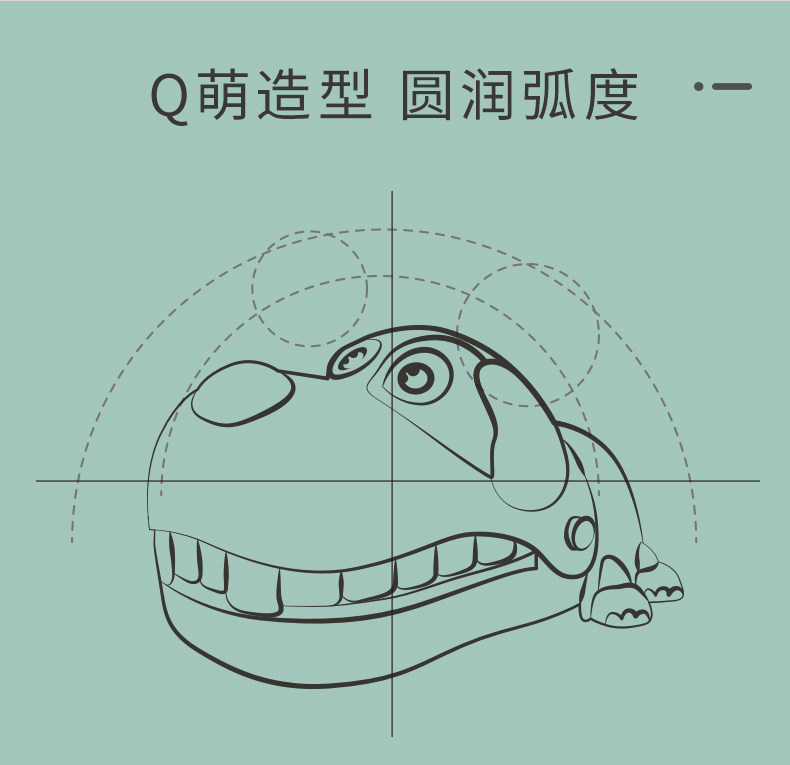 Креативные игрушки для детей 咬手指小狗玩具咬手河马儿童亲子互动整蛊恶搞按牙齿减压解压神器 OTHER