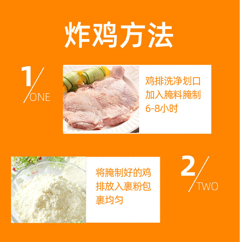 面包糠家用炸鸡裹粉油炸南瓜饼脆皮金黄色面