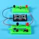 The Light Bulb Lights Up, Science and Technology Small Projects, Children's DIY Crafts, Physics and Electricity Science Experiments, Simple Circuit Materials