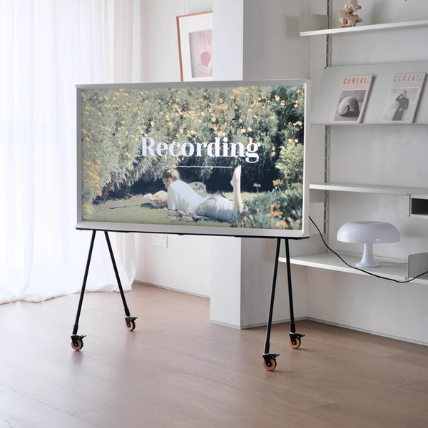 Suitable for Samsung Picture Frame Tv Wheel Adapter Mobile Heightening Bracket Picture Frame Tv Pulley Roller Universal Wheel