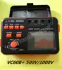 Digital high voltage Megaohmmeter VC60B VC60D VC60E 1000V2500V5000V insulation resistance test