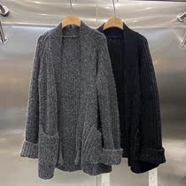 HJZ sweater womens 2021 new womens loose fashion Joker autumn and winter thick knitted coat